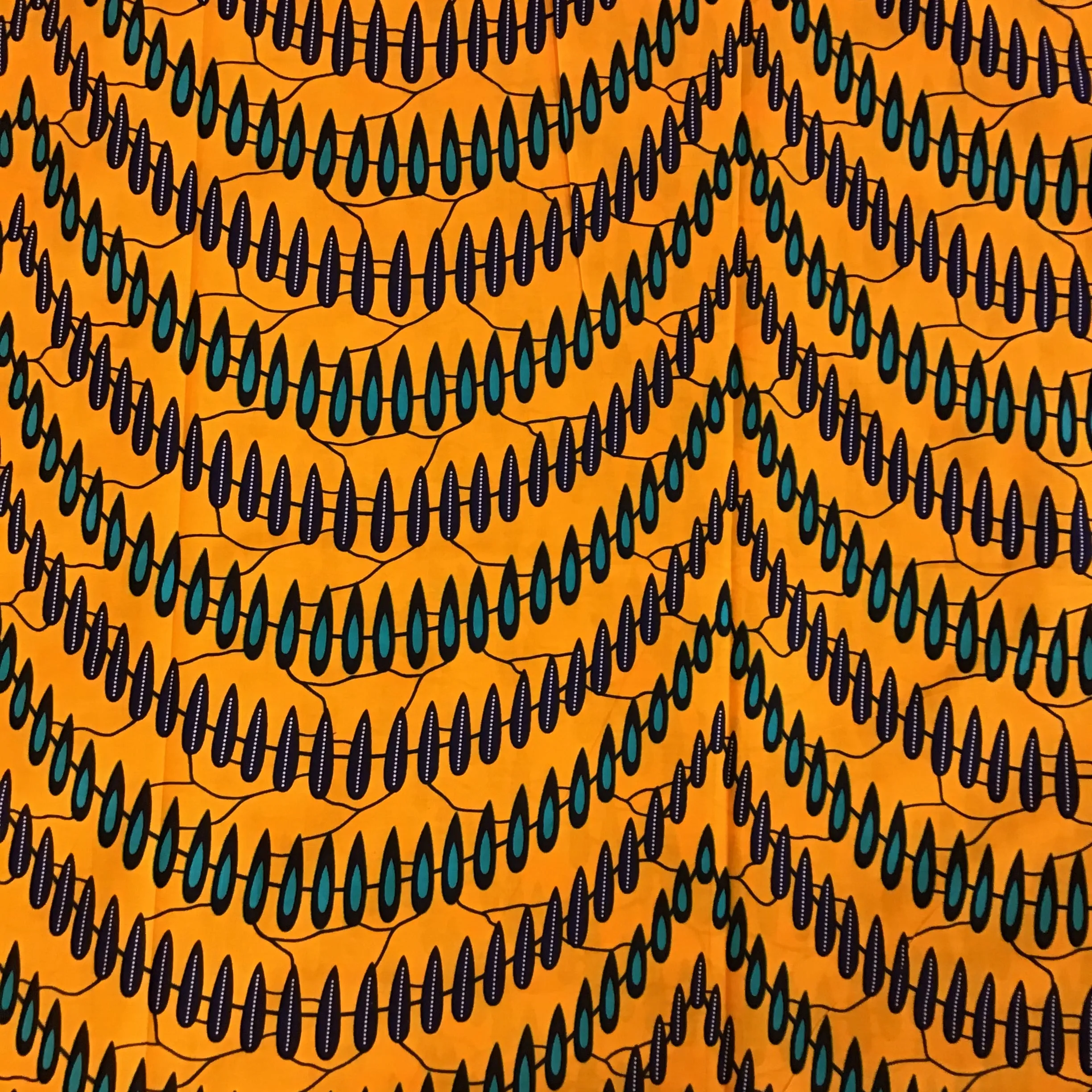 African wax print fabric