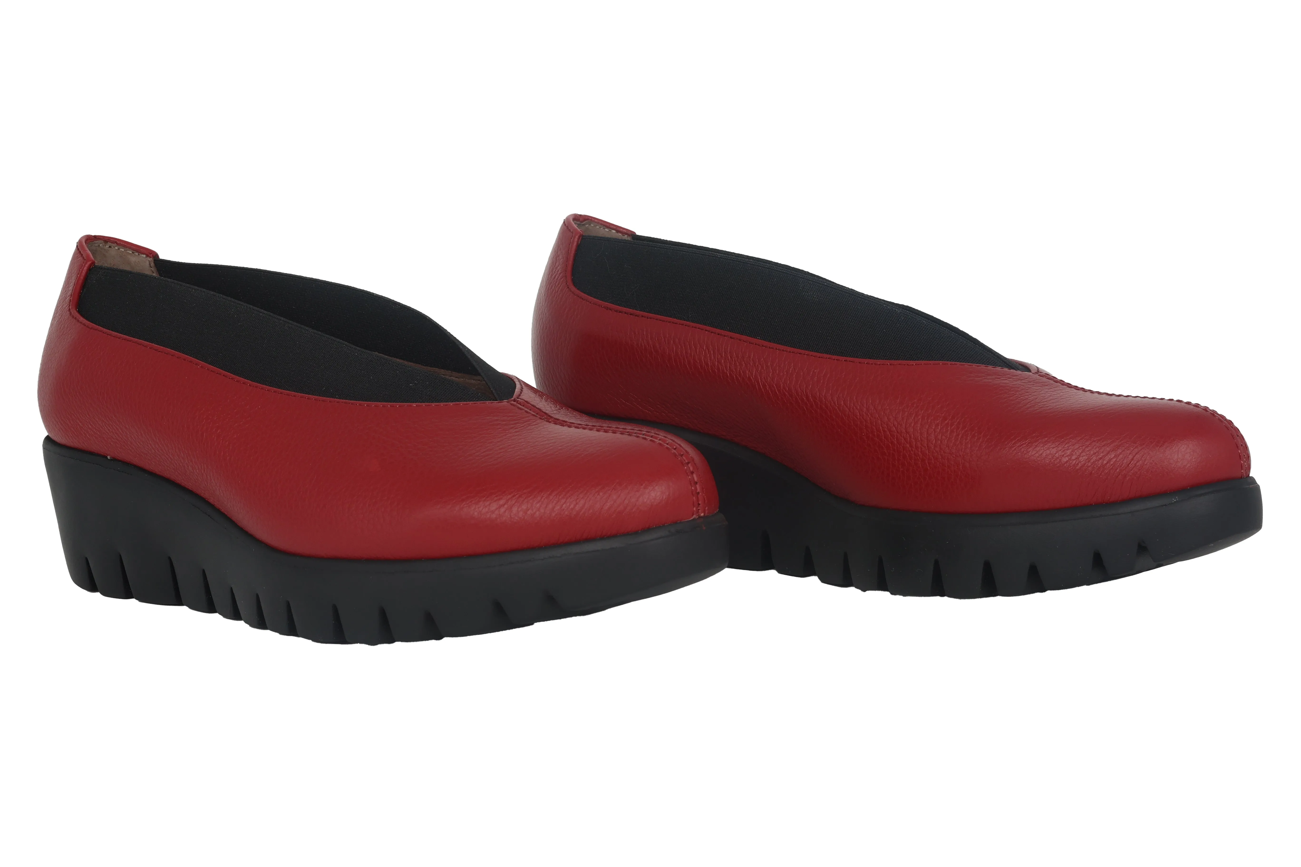 'Agadir' women's loafer - Red