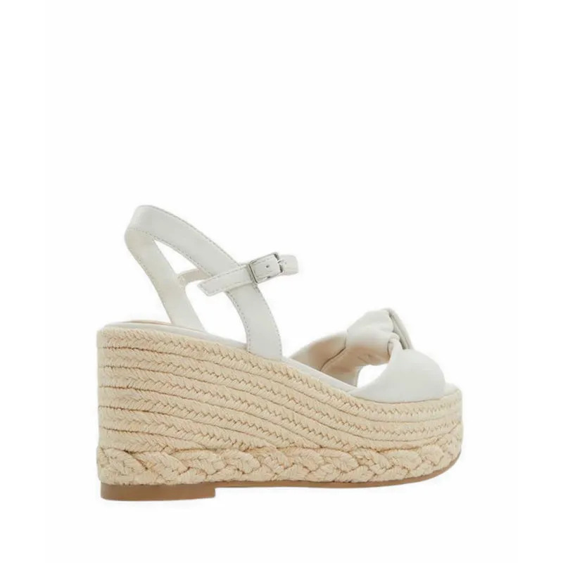 ALDO ANNAMARIE WEDGE SANDALS - WHITE