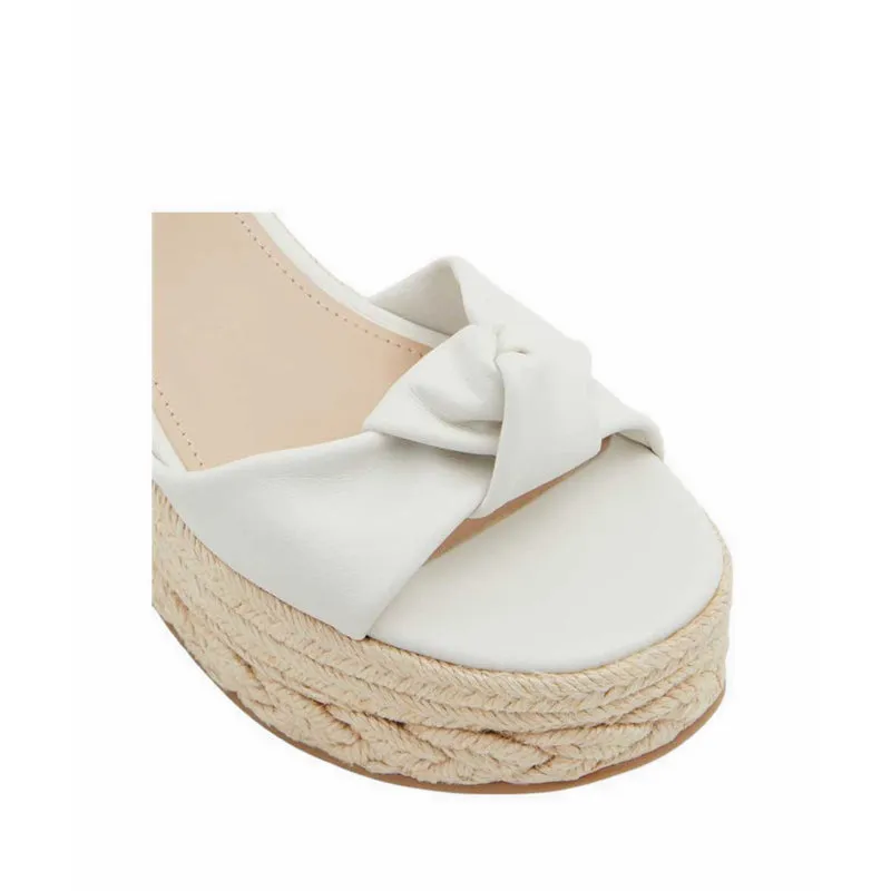 ALDO ANNAMARIE WEDGE SANDALS - WHITE