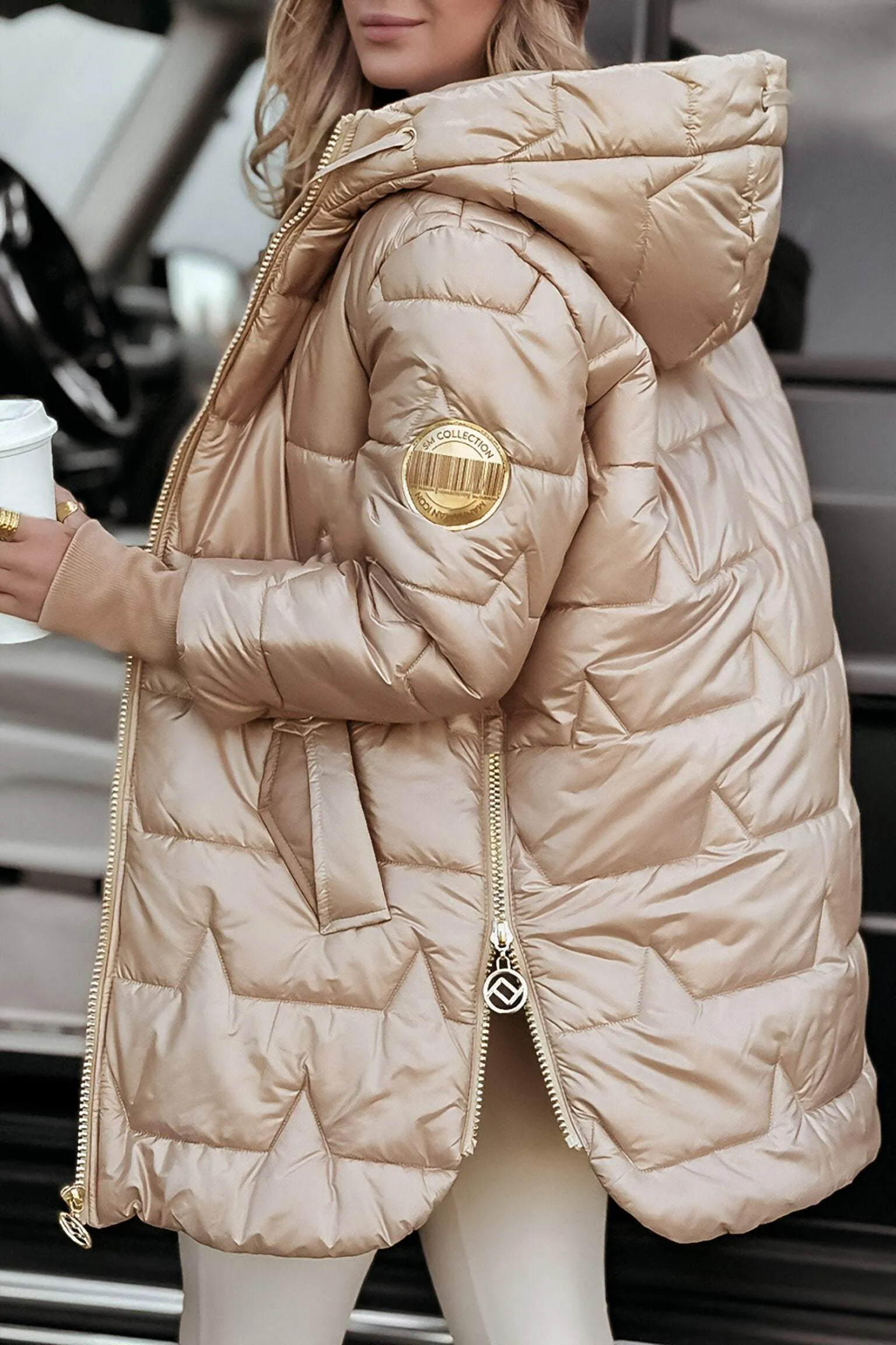 Astrid | Chic Hooded Puffer Jacket