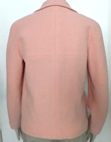 Authentic Chanel Vintage Pink Classic Boucle Jacket