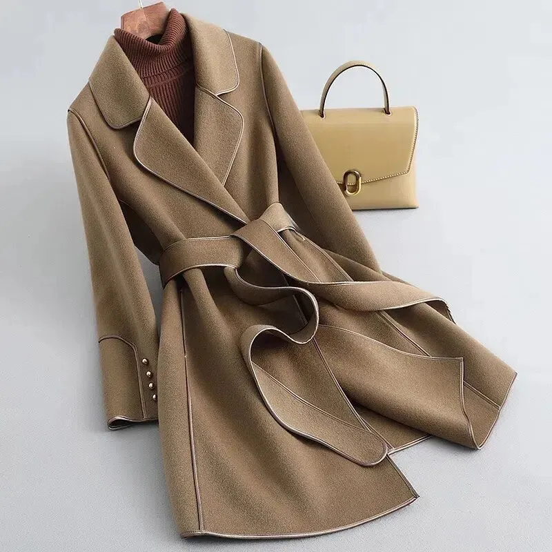 Avencea Rose - Women's Trench Coat