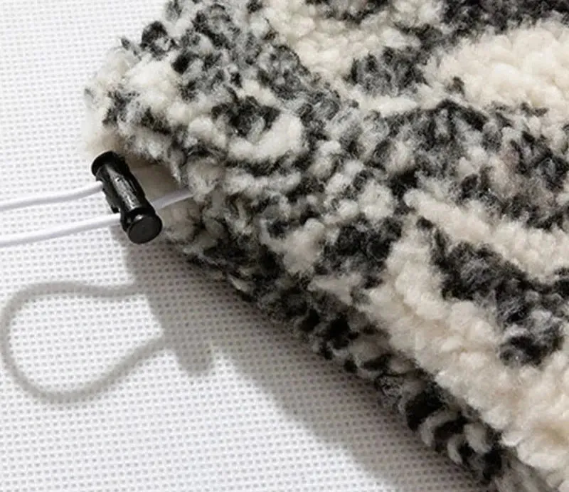 Bandana Vibe Fuzzy Jacket