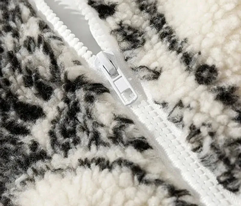 Bandana Vibe Fuzzy Jacket
