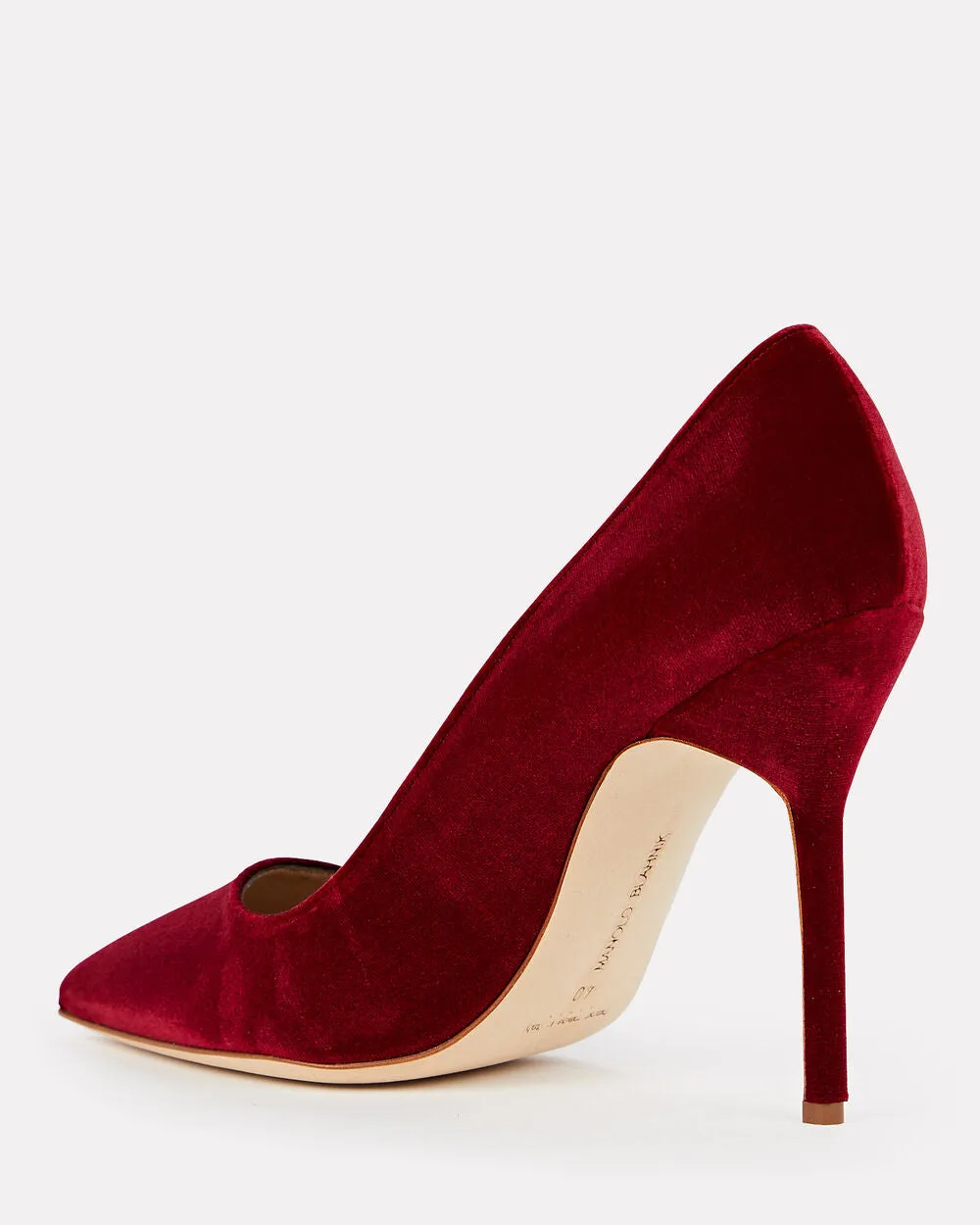 BB 105 Velvet Pumps