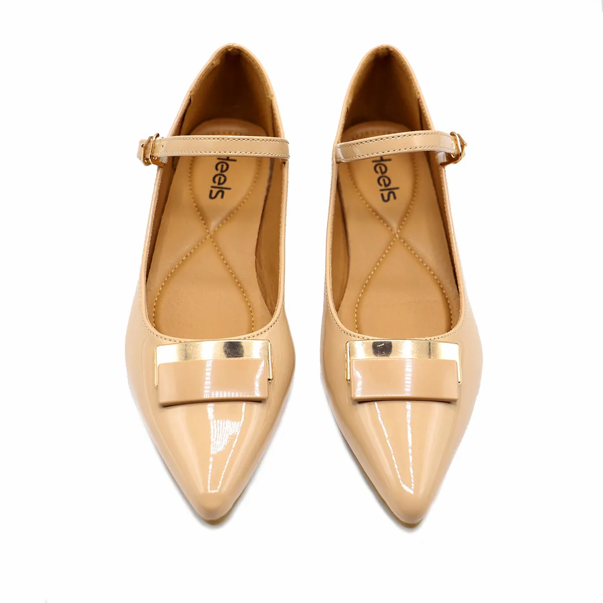Beige Formal Pumps 090809