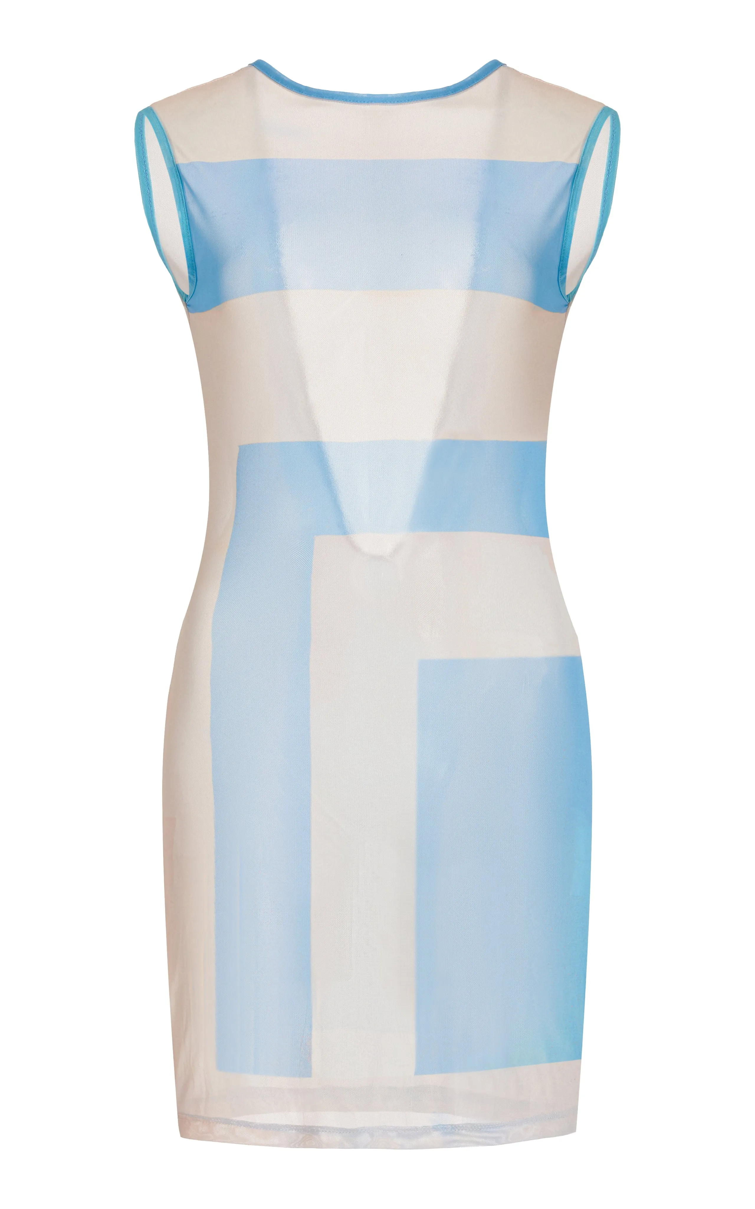Blue Mood Sleeveless Mini Dress