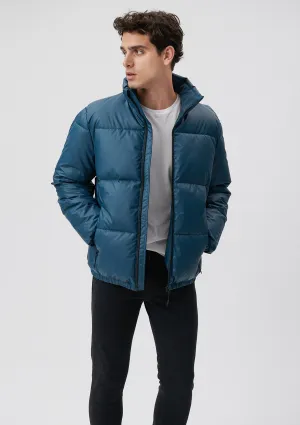 Blue Puffer Jacket