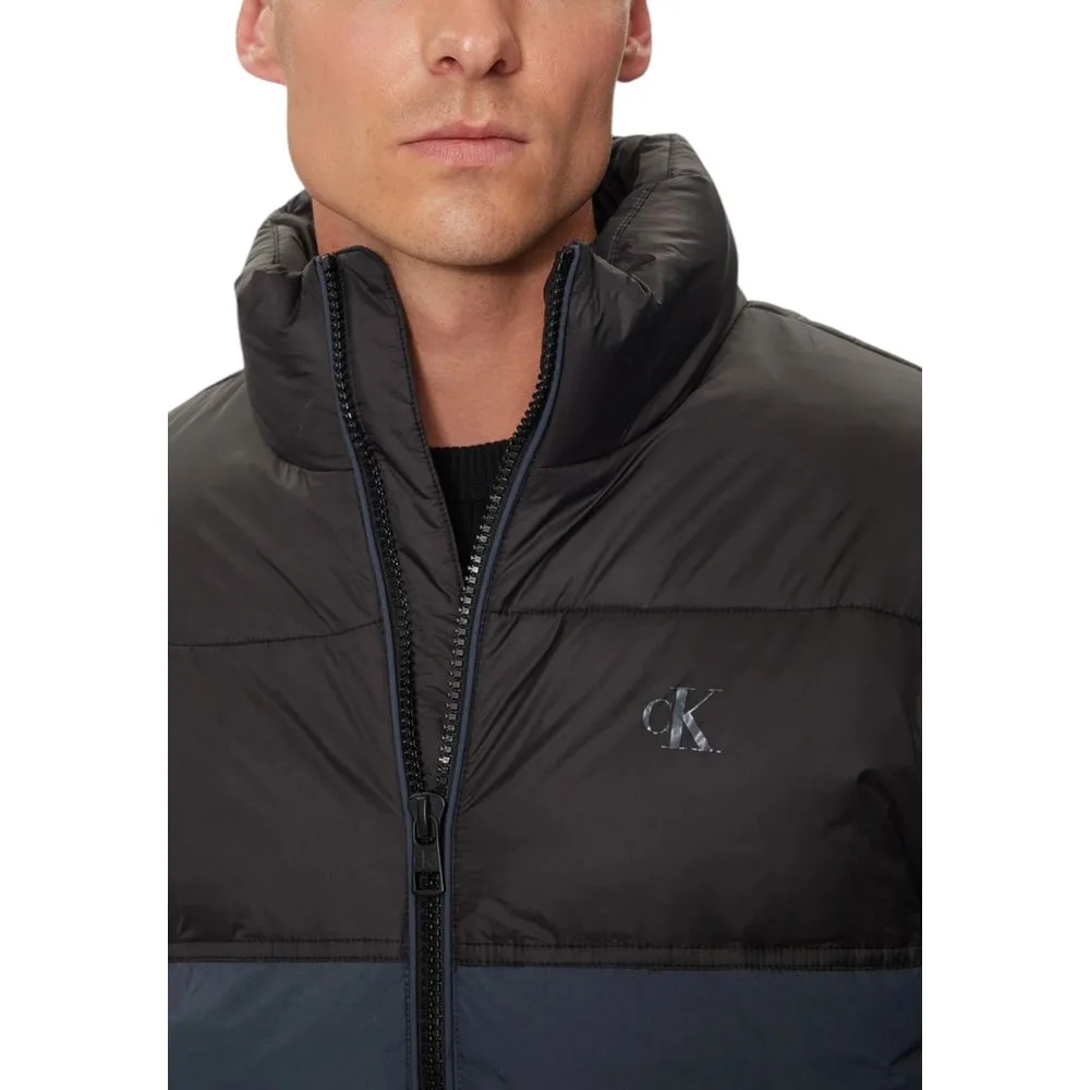 Blue Recycled Polyamide Jacket