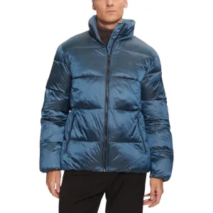 Blue Recycled Polyamide Jacket