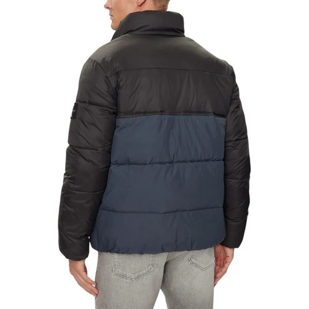 Blue Recycled Polyamide Jacket