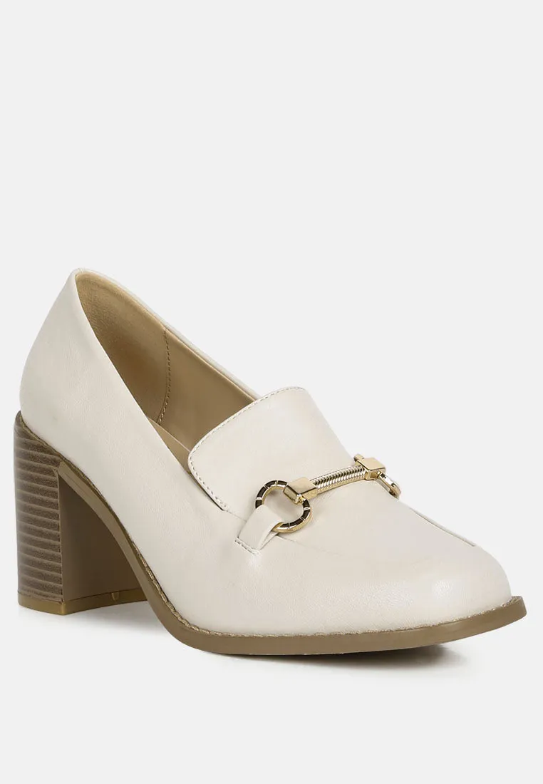 Boss Fav Classic Block Heel Loafers By Ruw