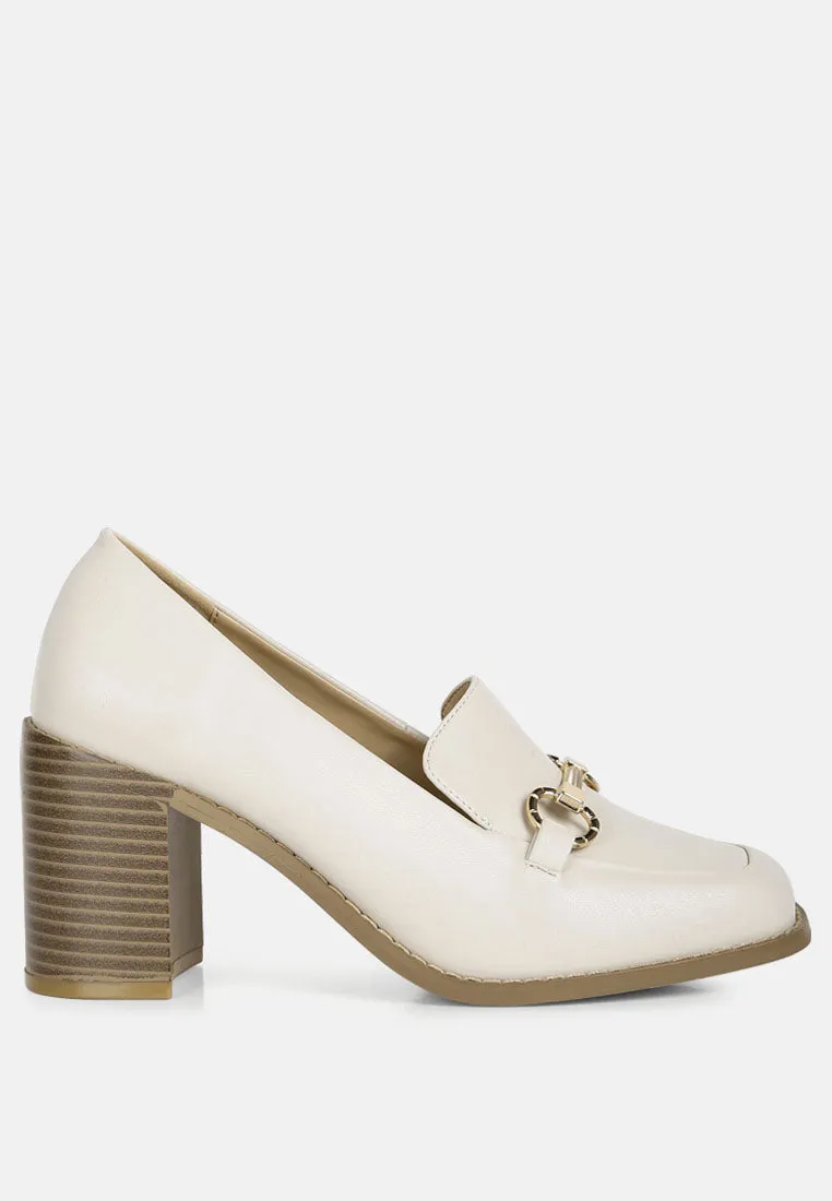 Boss Fav Classic Block Heel Loafers By Ruw