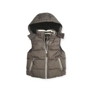 BOY SIZE 4/5 YEARS - H&M, Soft Puffer Vest, Removable Hood EUC B40