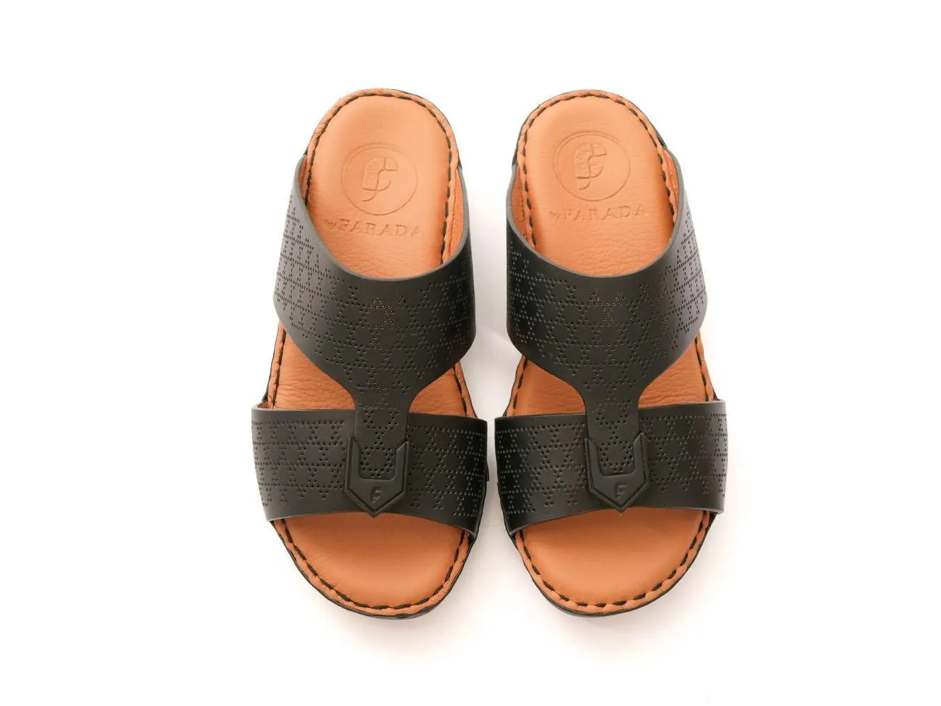 BOYS PLATONE FARADA ARABIC SANDALS BLACK