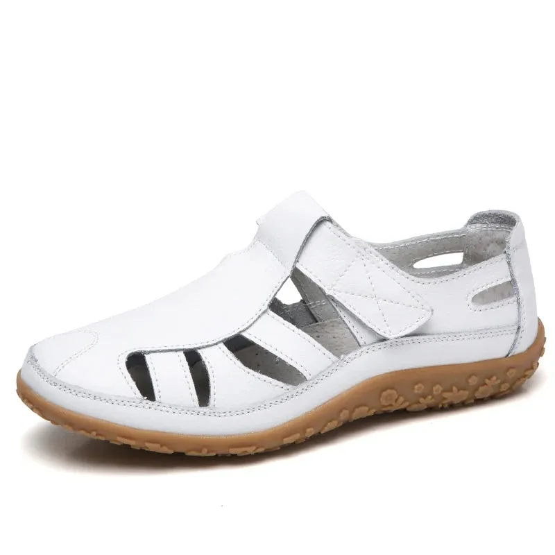 Breathable Orthopedic Leather Sandals