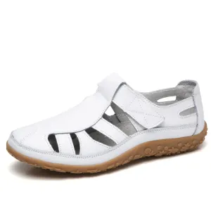 Breathable Orthopedic Leather Sandals