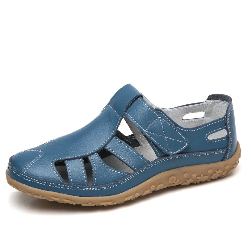 Breathable Orthopedic Leather Sandals