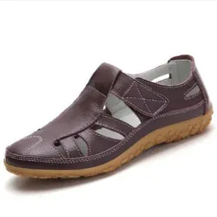 Breathable Orthopedic Leather Sandals