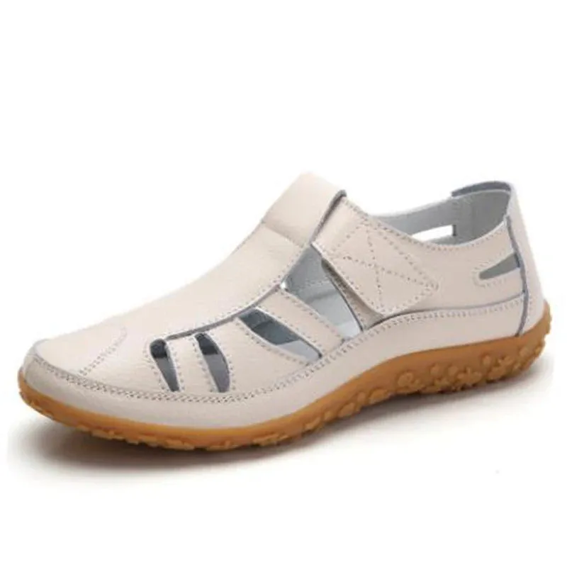 Breathable Orthopedic Leather Sandals