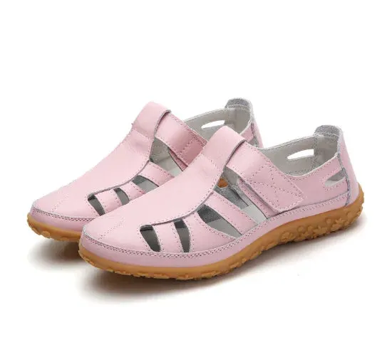 Breathable Orthopedic Leather Sandals