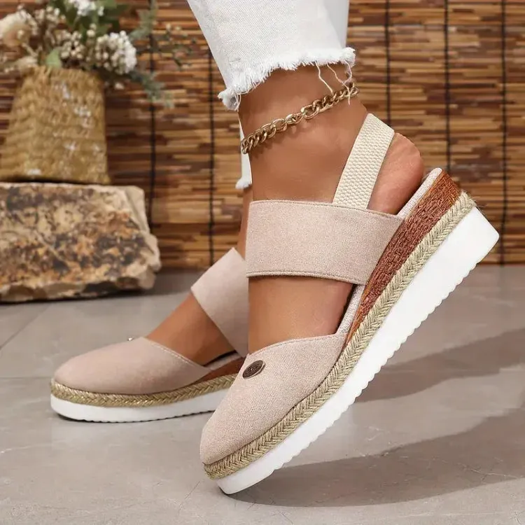 Breathable Orthopedic Platform Sandals