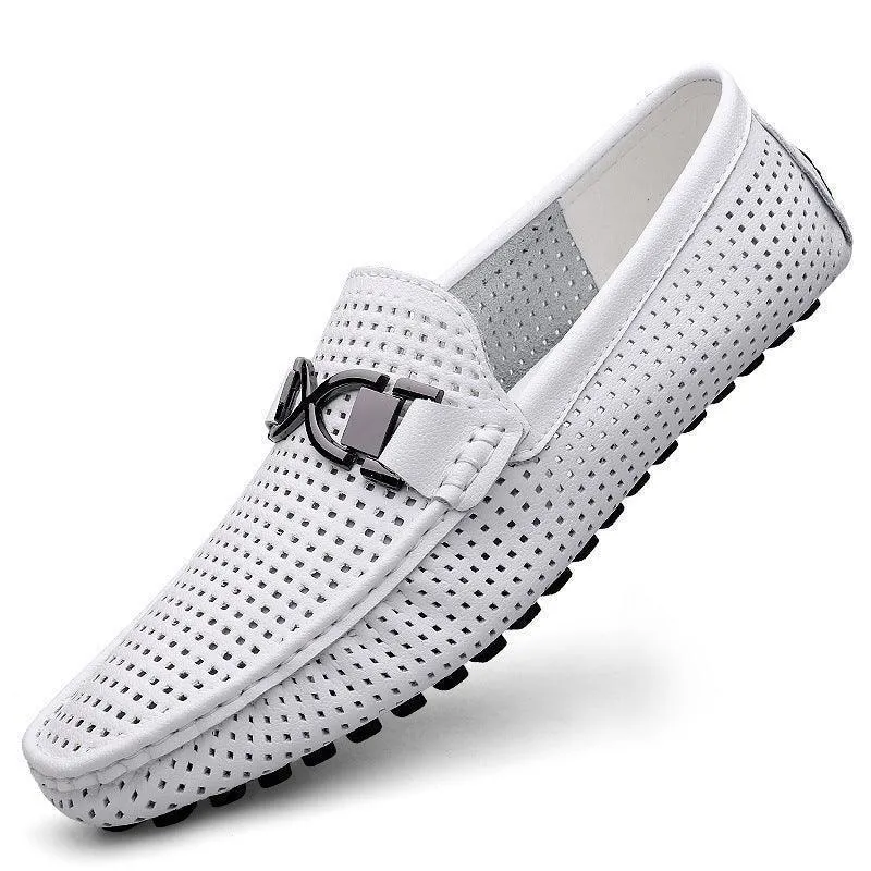 Breathable Soft Leather Men's Sandals
