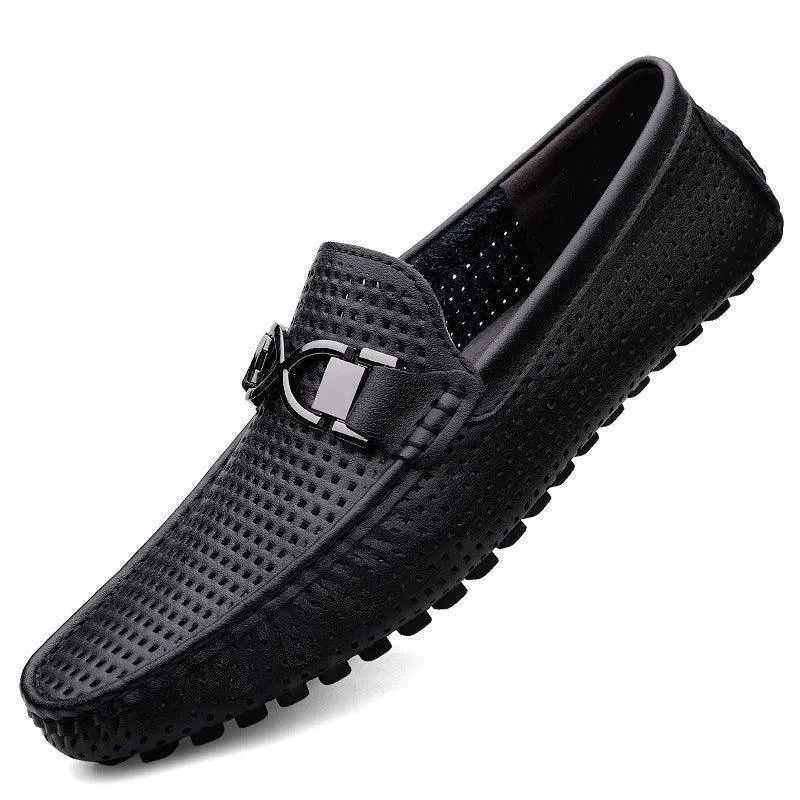 Breathable Soft Leather Men's Sandals