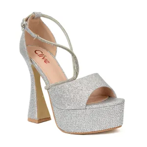 Bridal Sandal Heels