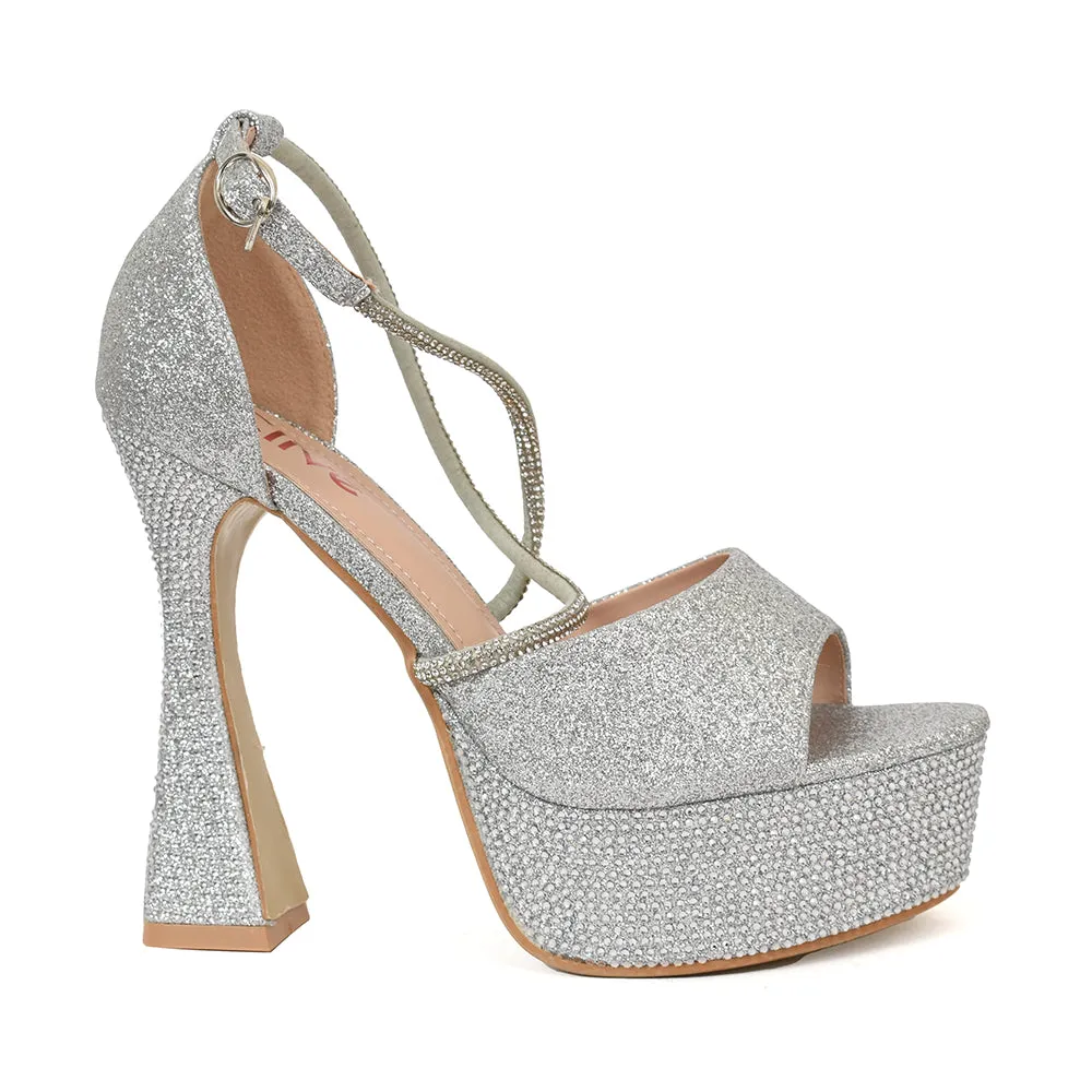 Bridal Sandal Heels