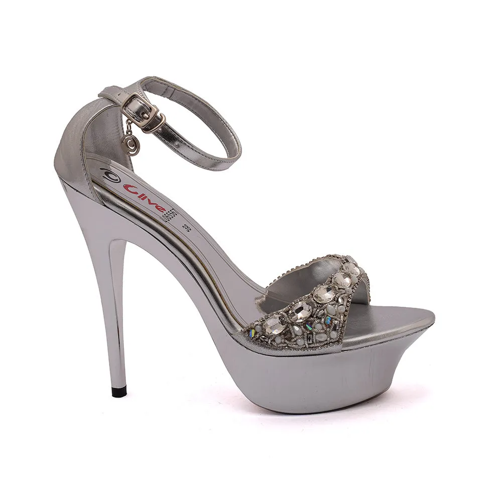 Bridal Sandal Heels