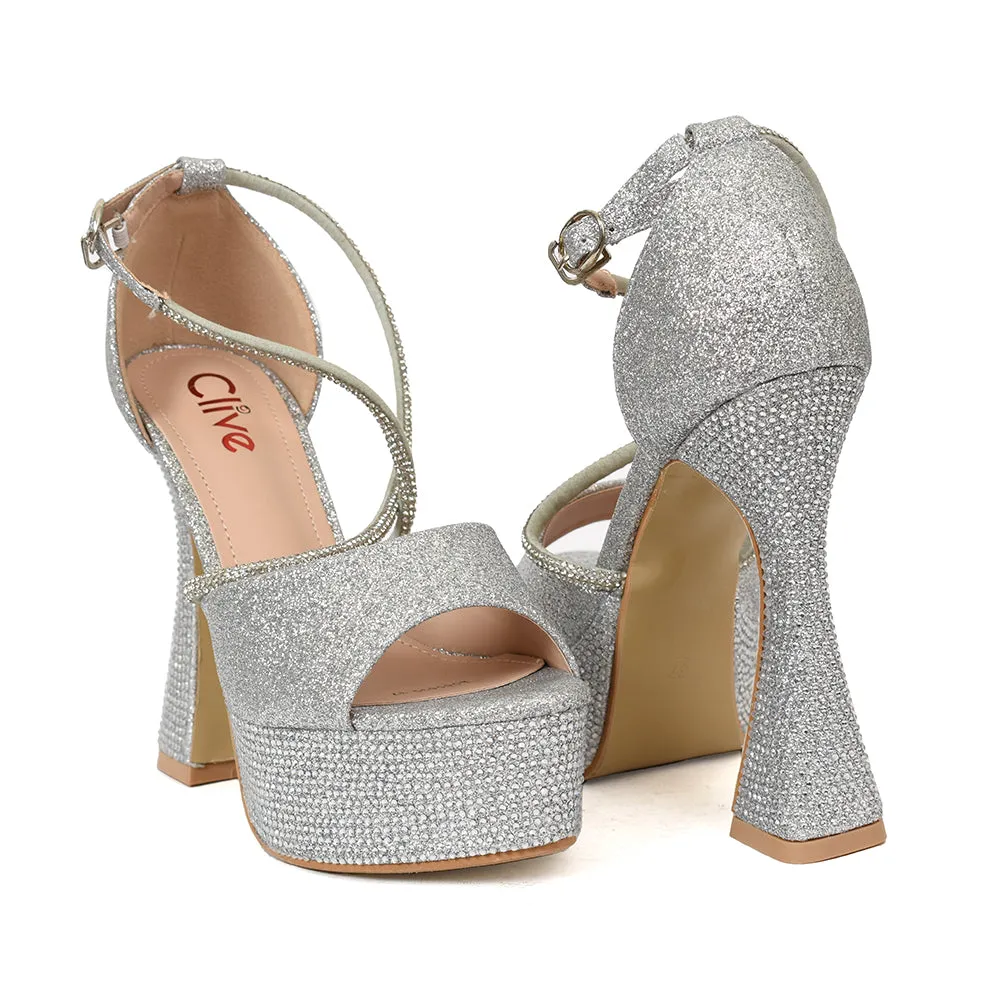 Bridal Sandal Heels