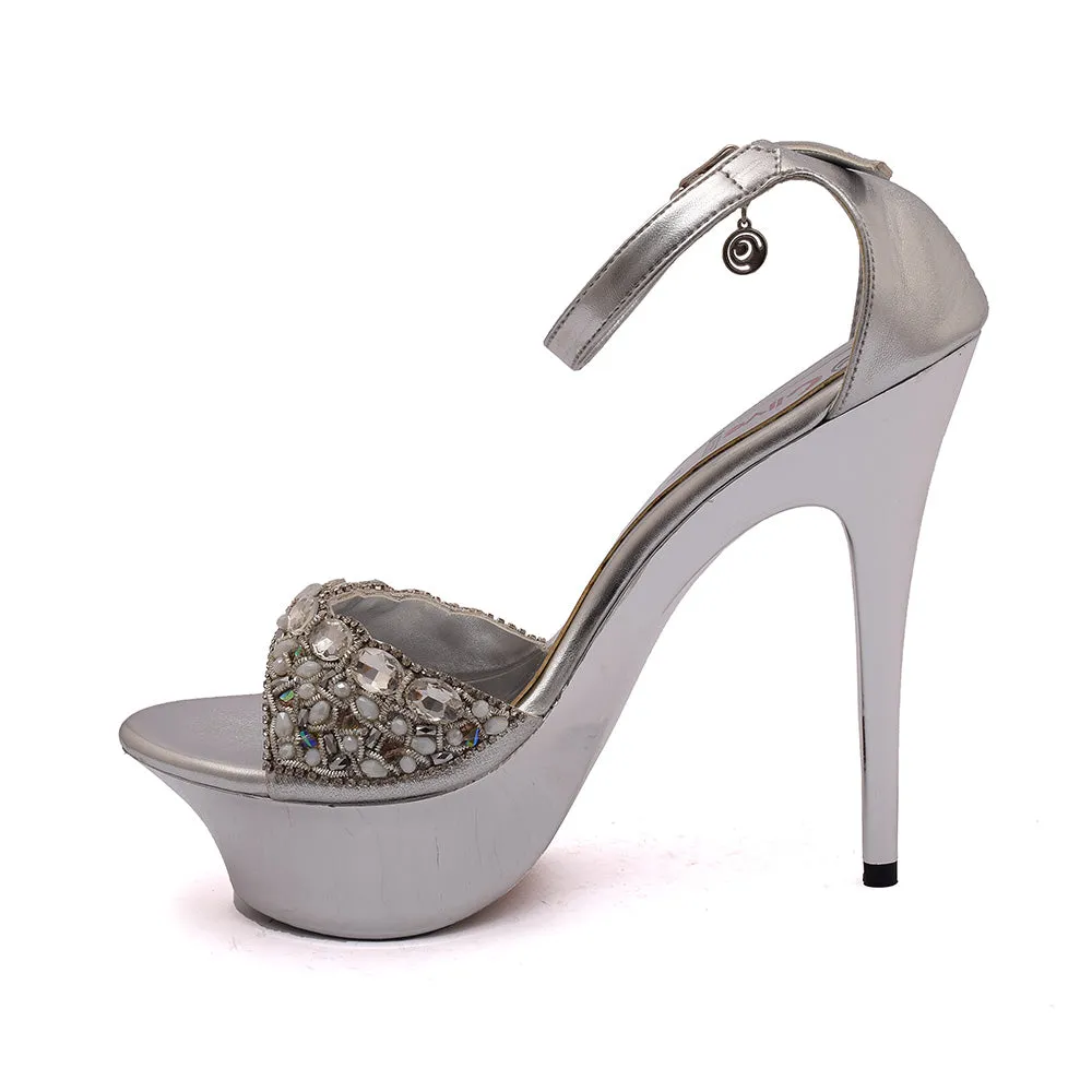Bridal Sandal Heels