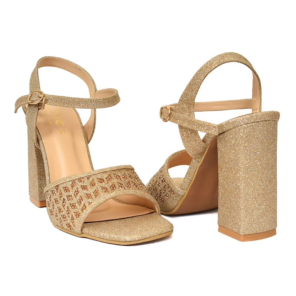 Bridal Sandal Heels