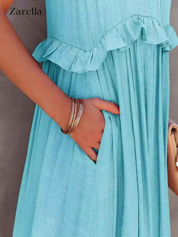 Brigida® | Casual, loose maxi dress