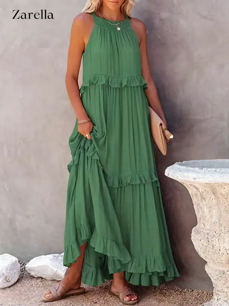 Brigida® | Casual, loose maxi dress