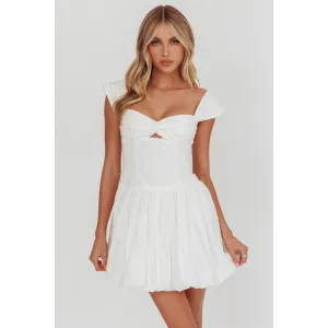 BUBBLE SKIRT MINI DRESS