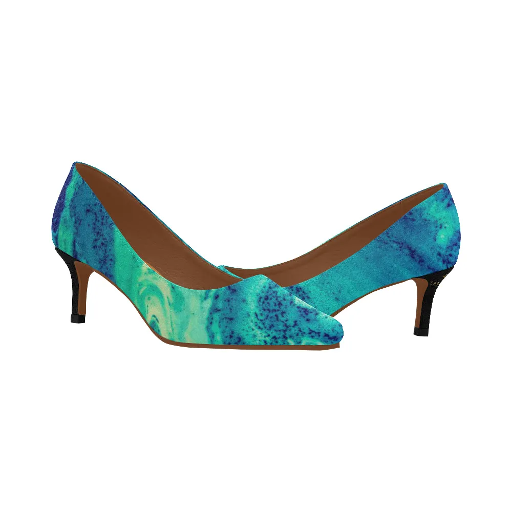 Cash Vision Ocean Magic Low Heels - Blue