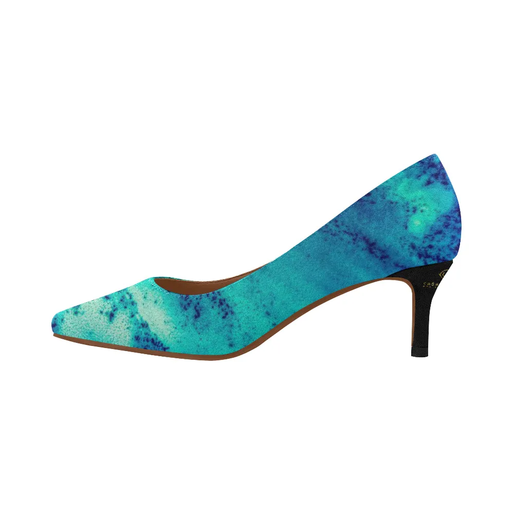 Cash Vision Ocean Magic Low Heels - Blue