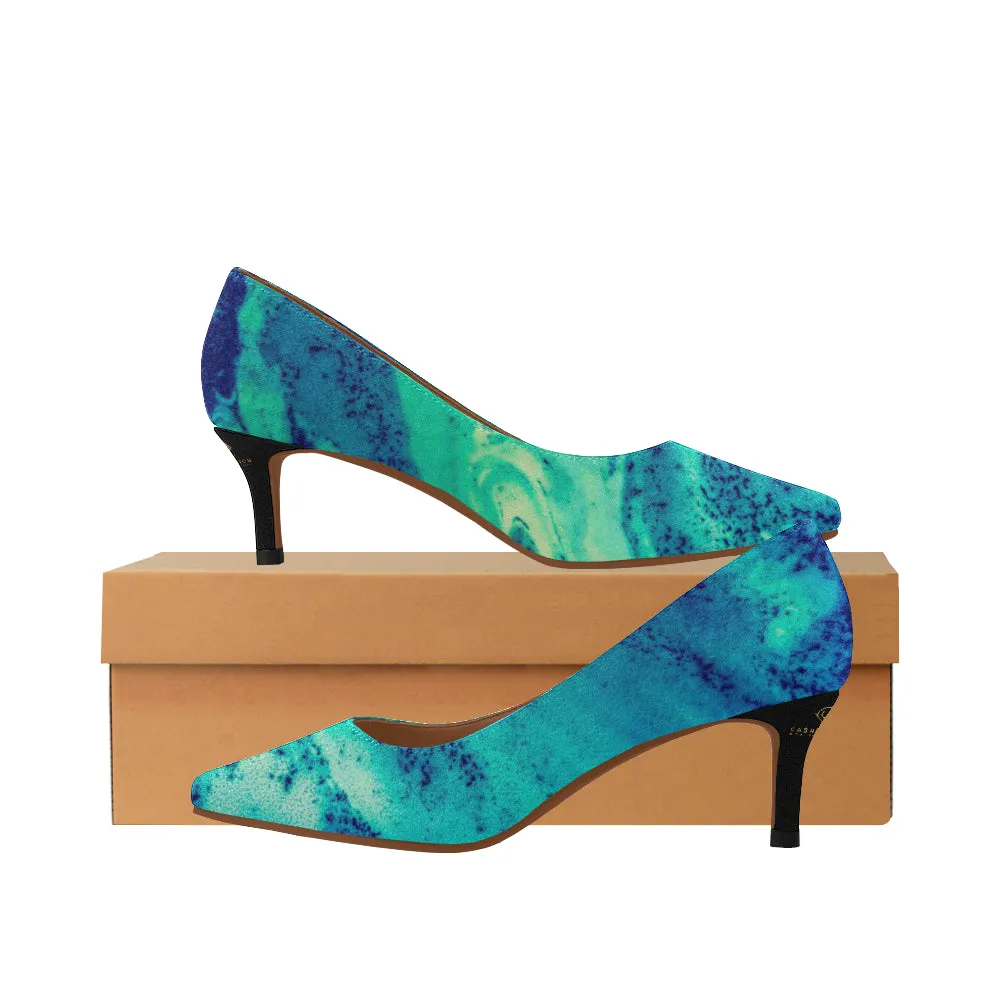 Cash Vision Ocean Magic Low Heels - Blue