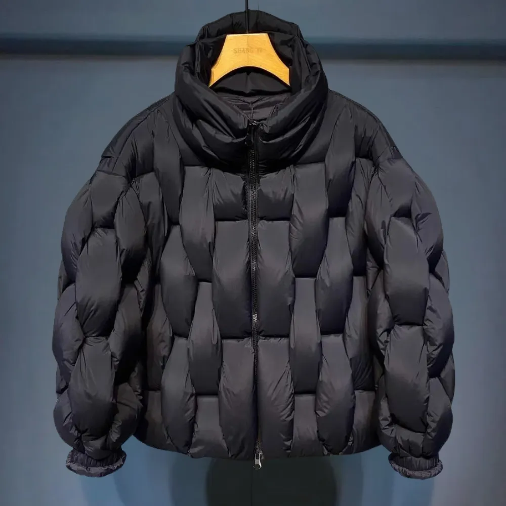 Chritian: A stylish men's puffer jacket