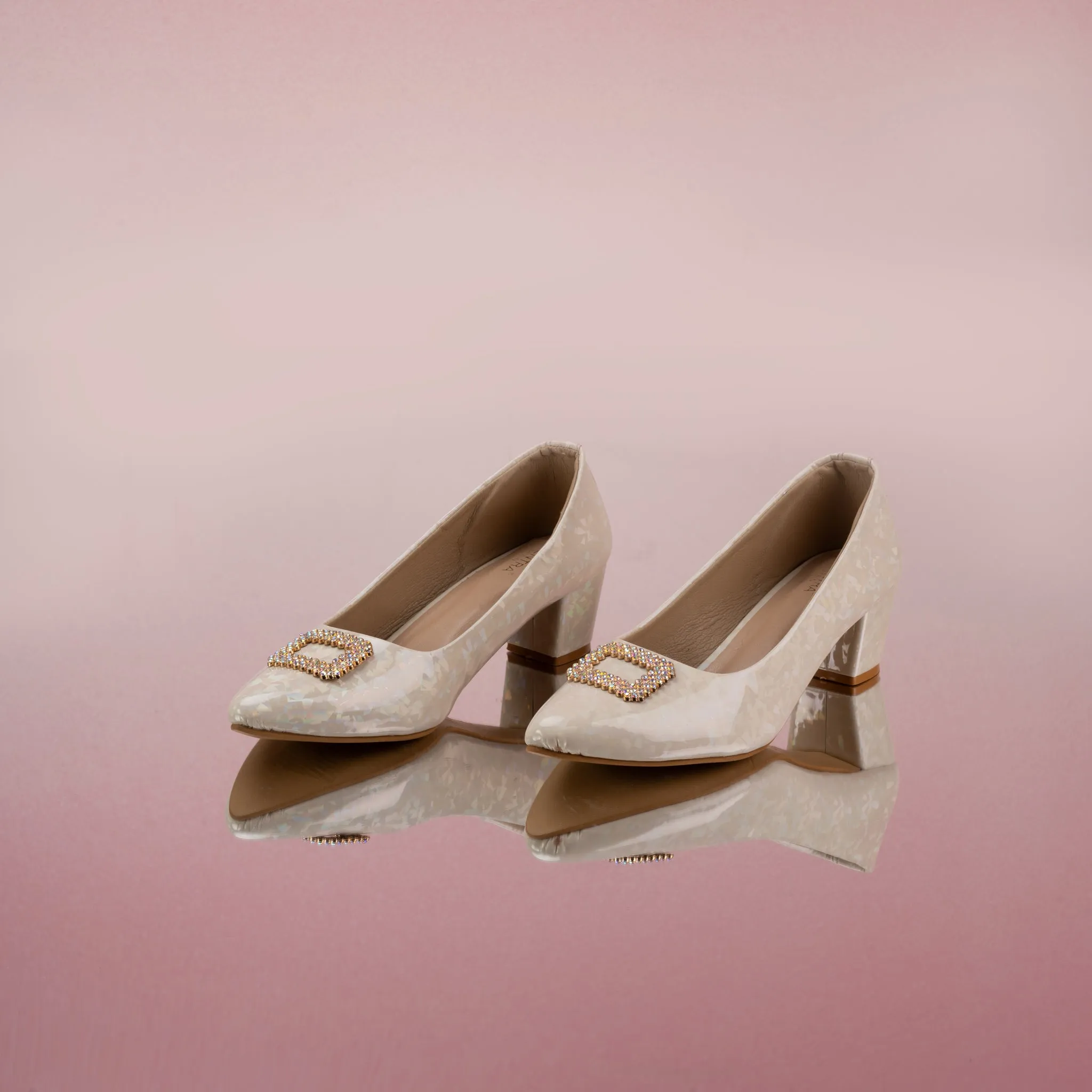 Cinderella Solid Pumps