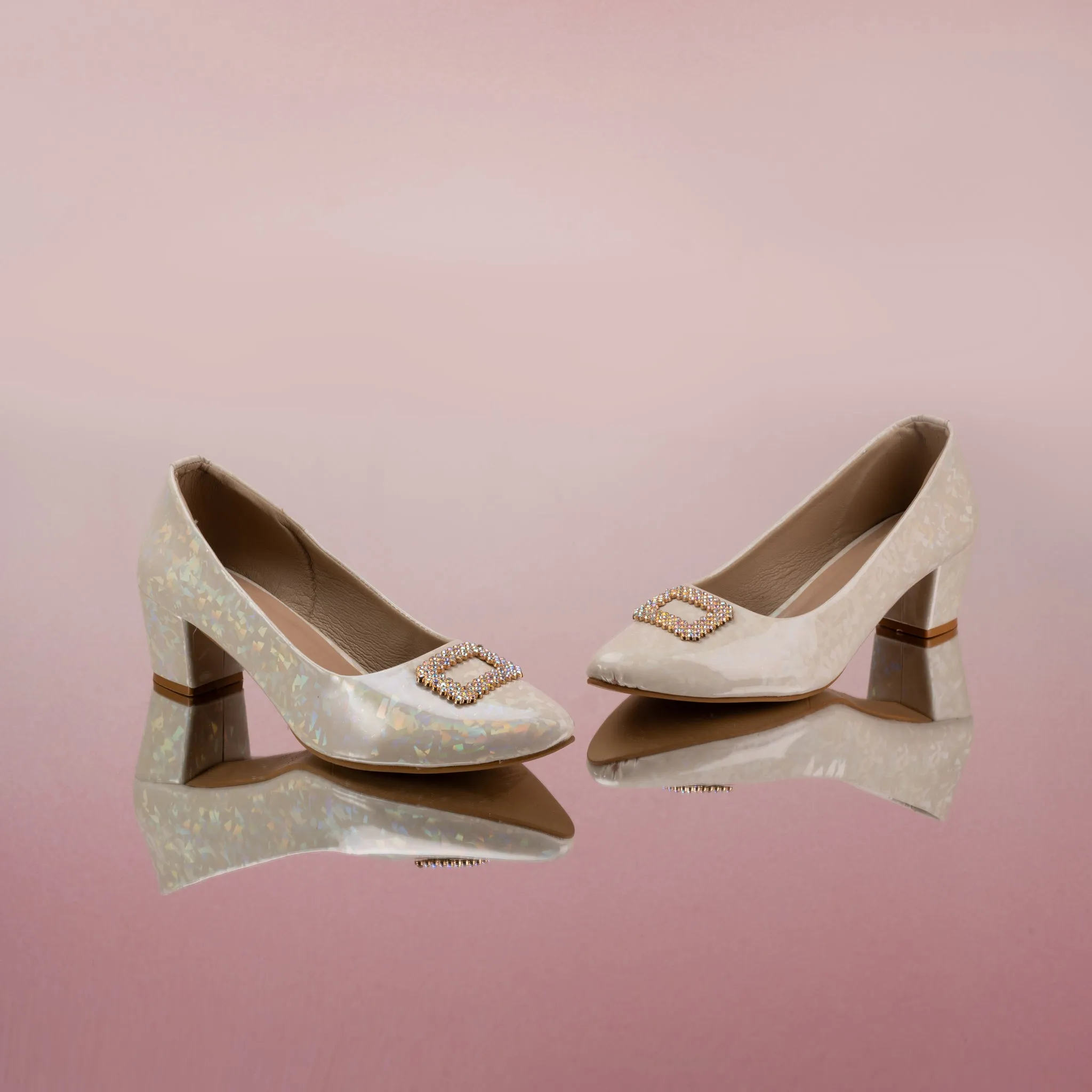 Cinderella Solid Pumps