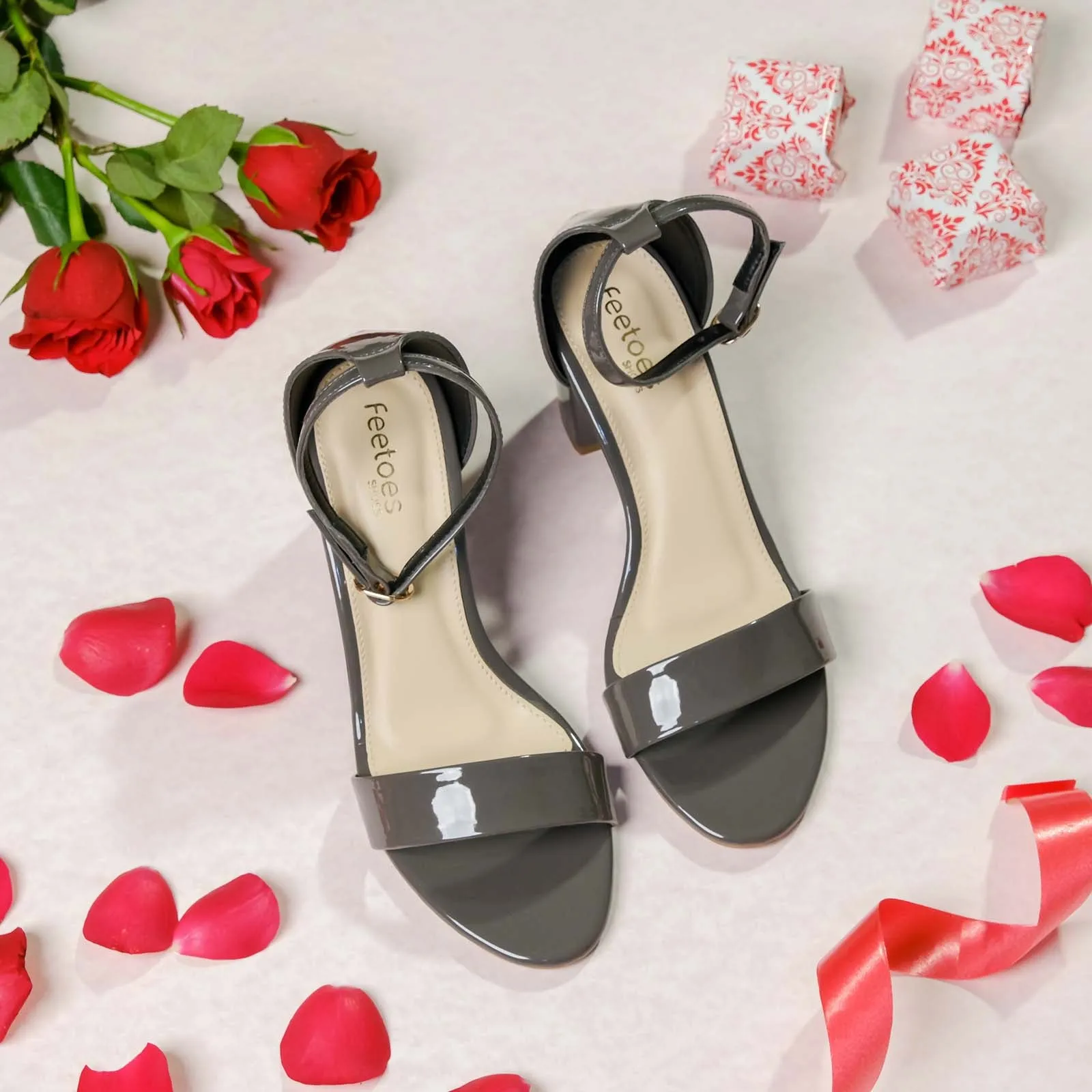 Classic Grey Heels
