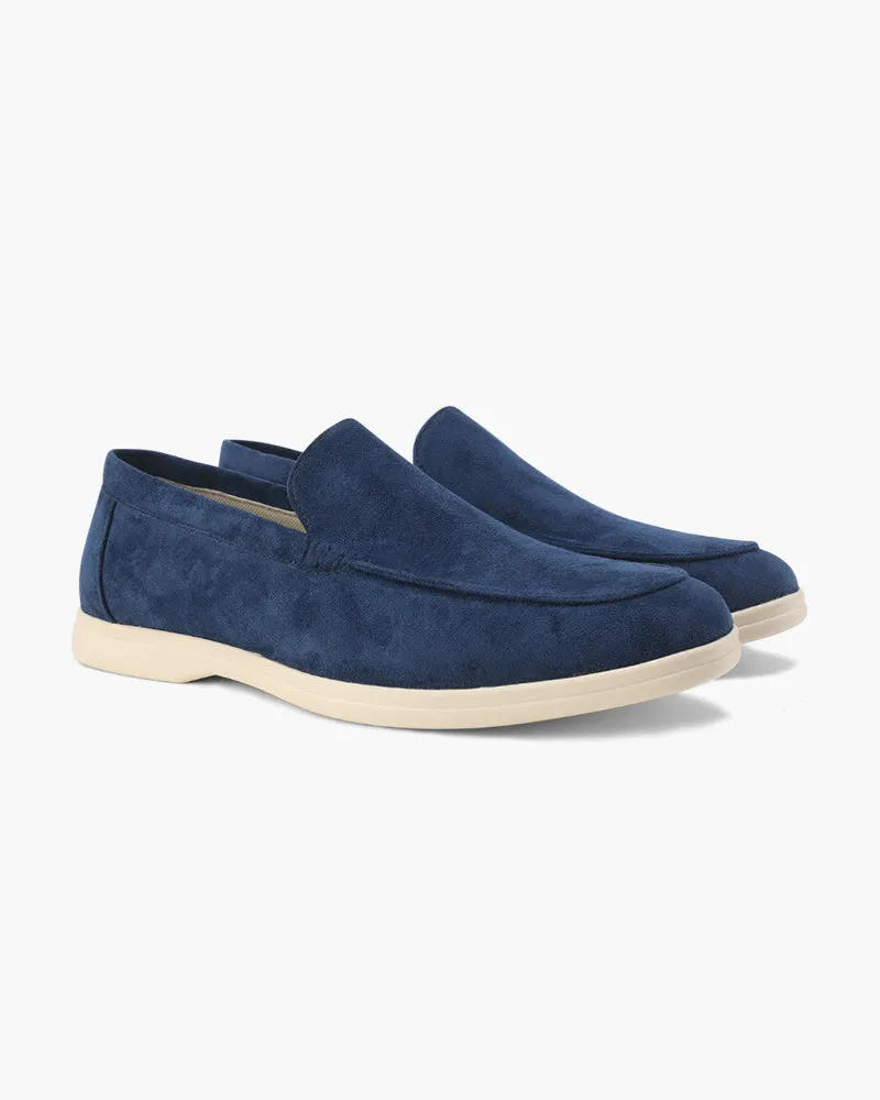 Classic Suede Loafers with Timeless Elegance