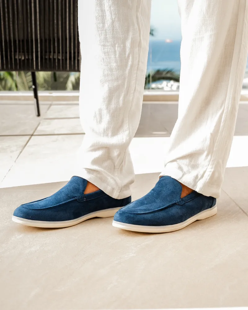 Classic Suede Loafers with Timeless Elegance