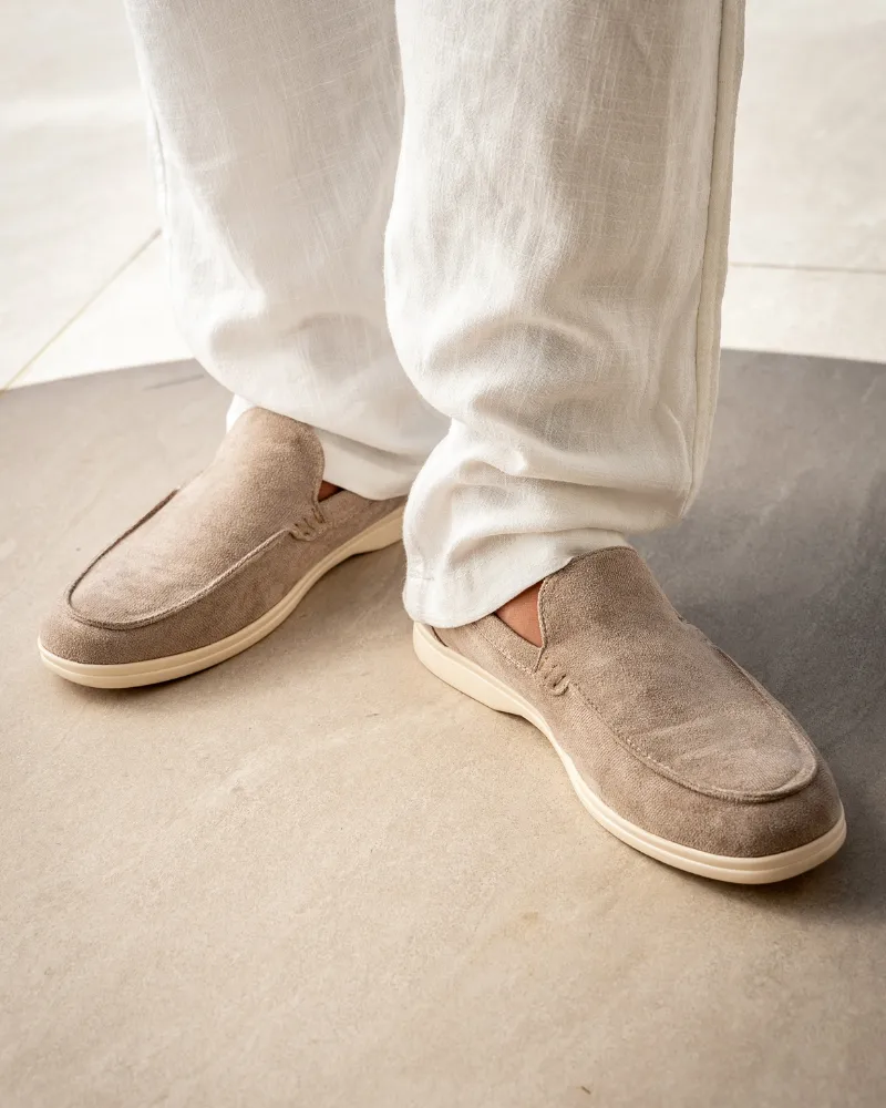 Classic Suede Loafers with Timeless Elegance