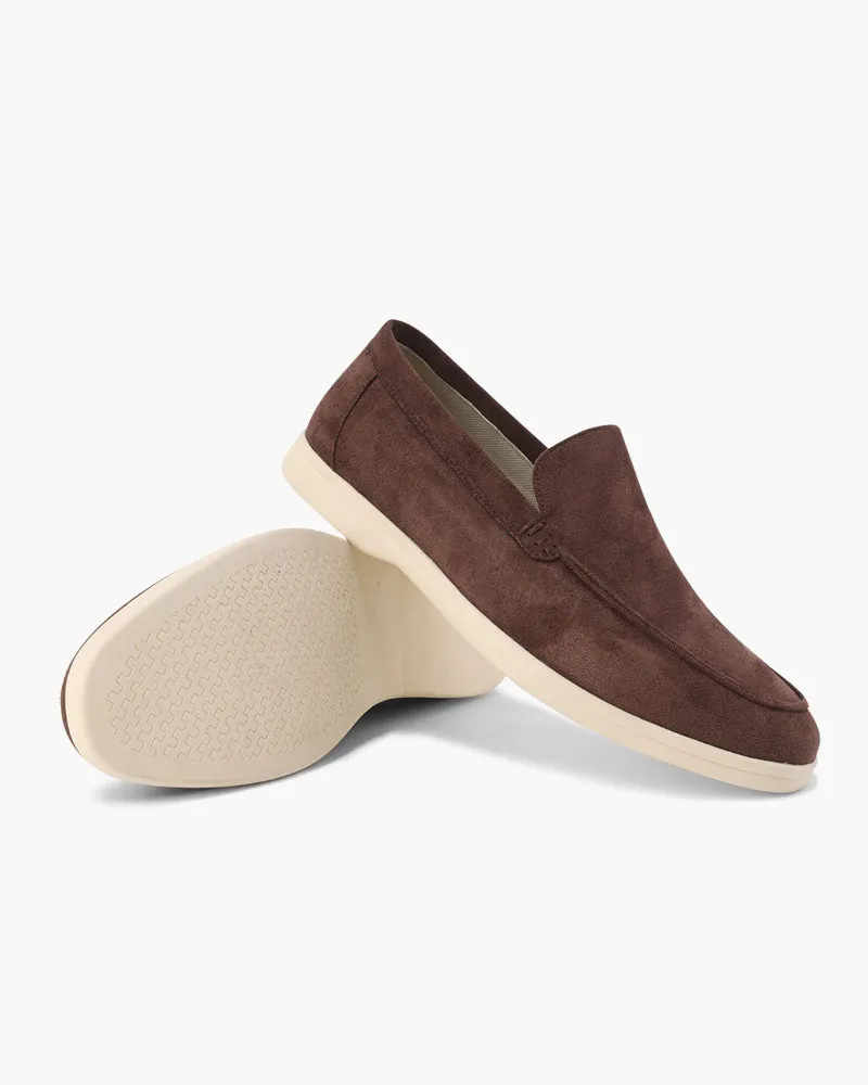 Classic Suede Loafers with Timeless Elegance