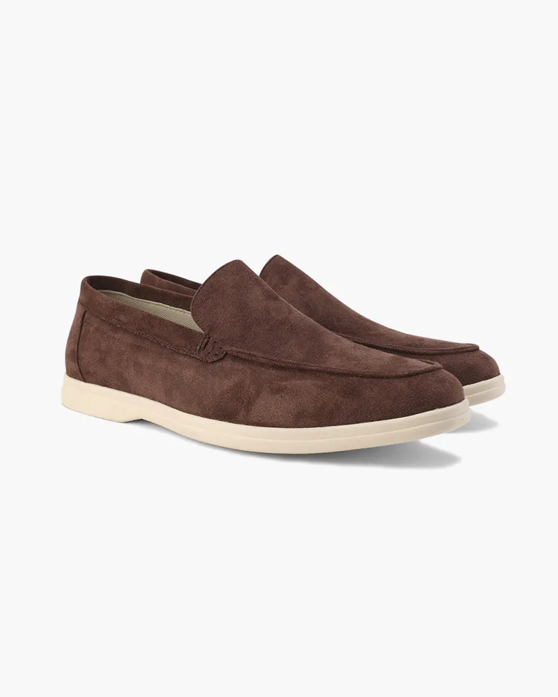 Classic Suede Loafers with Timeless Elegance